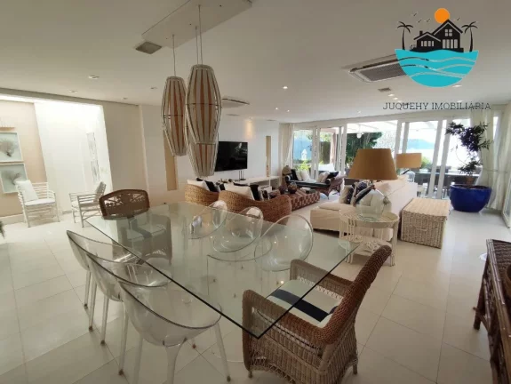 Imagem Casa Pé na Areia a venda em Juquehy, Aluguel de Temporada e Anual, max 12 pessoas, 5 Suítes, 400 m² de área construída | Juquehy Imobiliária