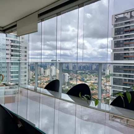 Imagem Apartamento mobiliado de alto padrão no Brooklin com 3 dormitórios
