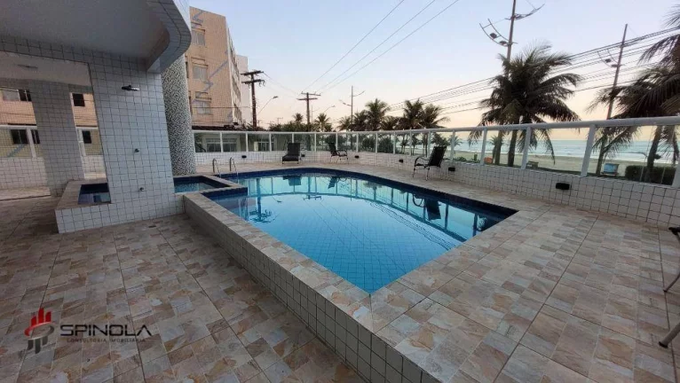 Imagem Apartamento com 1 dormitório à venda, 57 m² por R$ 399.000,00 - Balneário Flórida - Praia Grande/SP