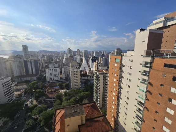 Imagem Apartamento em Embaré, Santos/SP, 4 dormitórios, 3 suítes, 3 vagas, lazer completo