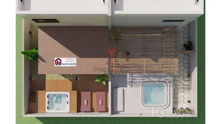 Imagem Lindo Sobrado a Venda com 184.94m2 Privativa em Florianópolis / SC R$ 950.000,00