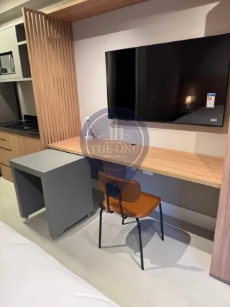 Imagem Studio de Luxo para Locação em São Paulo - 1 Quarto, 1 Sala, 1 Banheiro, 24,00 m² no Cerqueira César