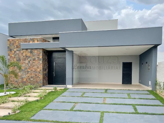Imagem Residência de luxo com 3 suítes em condomínio exclusivo no Mirante do Pary, Várzea Grande-MT - 179m² - 4 vagas.