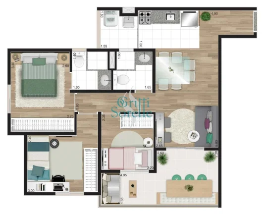Imagem Apartamento Garden à Venda em Vila Pompéia - São Paulo/SP.