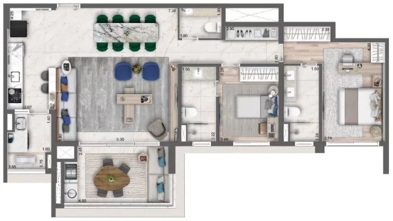 Imagem Apartamento em Campo Belo - São Paulo SP