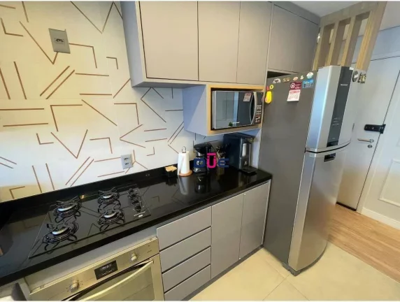 Imagem Apartamento com 2 dormitórios à venda, 77 m² por R$ 1.070.000,00 - Ponta da Praia - Santos/SP