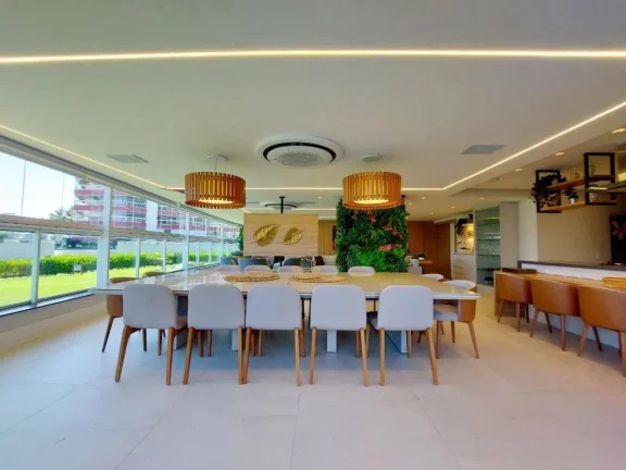 Imagem Luxuoso apartamento Garden p?(C) na areia frontal à venda na Riviera, Módulo 2