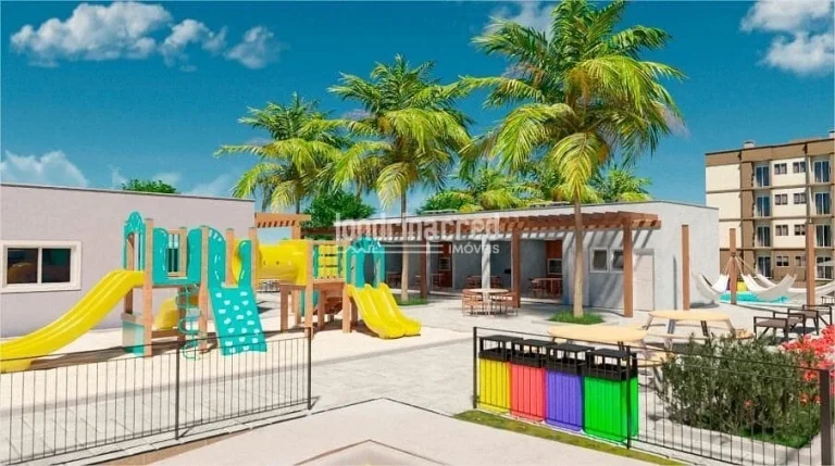Imagem Apartamento no Terra de Santa Cruz II em Ibiporã, 2 dormitórios, sacada com churrasqueira, 45m², 1 vaga, lazer completo e portaria 24h.