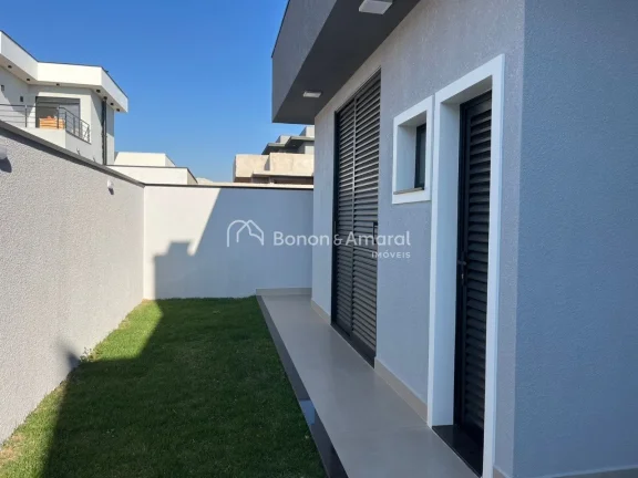 Imagem Casa térrea à venda 03 quartos no Condomínio Royal Garden, no bairro Parque Brasil 500, Paulínia...