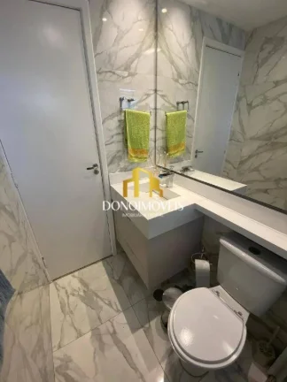 Imagem Apartamento decorado com 104m², 3 dormitórios (2 suítes), 2 vagas, móveis planejados inclusos! E...