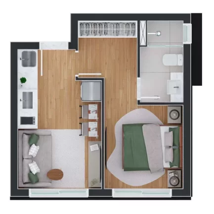 Imagem Aretha - Apartamento à venda no bairro Rebouças - Curitiba/PR
