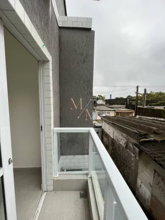 Imagem Casa tipo sobreposta alta duplex NOVA, 2 dormitórios, sacada, baixo custo.