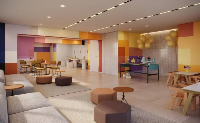 Imagem Apartamento à venda em Osasco-SP, Bela Vista: 2 quartos, 1 suíte, 2 banheiros, 1 vaga, 59m² - Condomínio New Pátteo Osasco.