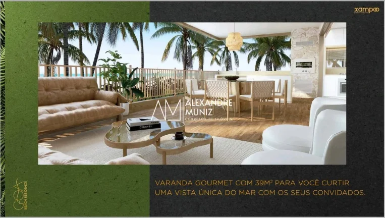 Imagem Goa Beach Residence, apartamentos no Porto das Dunas, Aquira-CE.