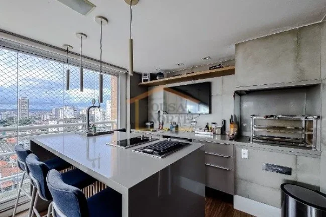 Imagem Apartamento de 227 m², com 3 dormitórios, sendo 3 suítes, sendo a master com banheira, escritóri...