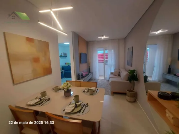 Sou Mais Suzano Apê à venda, com 2 quartos, sala com sacada, 48,61m2