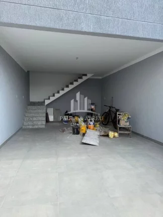 Imagem Lindo Sobrado Novo com 3 dor e 3 suites e vaga para 3 carros