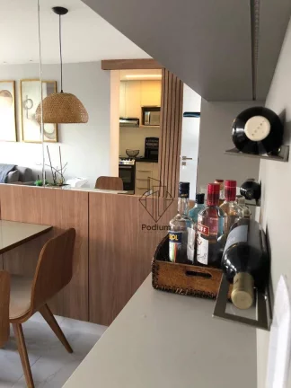 Imagem Apartamento mobiliado, decorado e equipado a 300 metros da praia de Ponta de Campina - AP2104