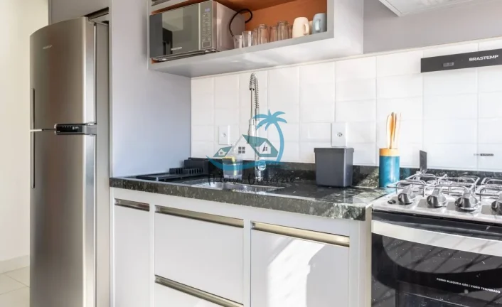 Imagem Apartamento com 2 dormitórios à venda a 100m da orla da Praia Grande em Ubatuba