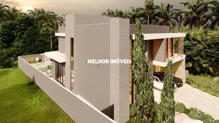 Imagem Casa Alto Padrão á venda com 4 suítes, 4 vagas no condomínio Caledônia Private Village em Camboriú.