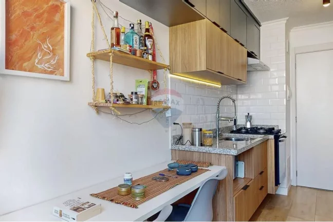 Imagem Aconchegante apartamento na Vila Romana de 24,65 m², totalmente mobiliado e pronto para morar.