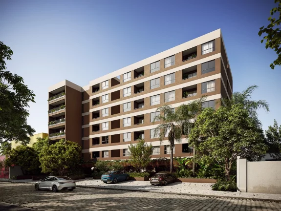 Imagem Apartamento 1 Dormitório com Suíte – 49 m² – Projeto Flora, Atibaia