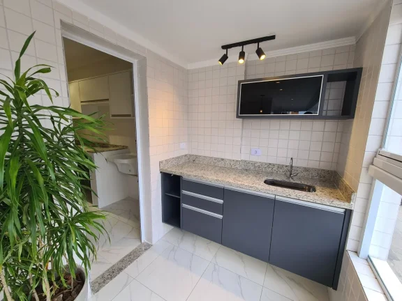 Imagem Apartamento para Venda em Praia Grande, Caiçara, 2 dormitórios, 1 suíte, 1 banheiro, 1 vaga