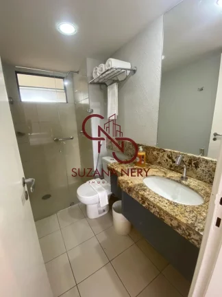 Imagem Flat vista mar mobiliado em Ponta Negra