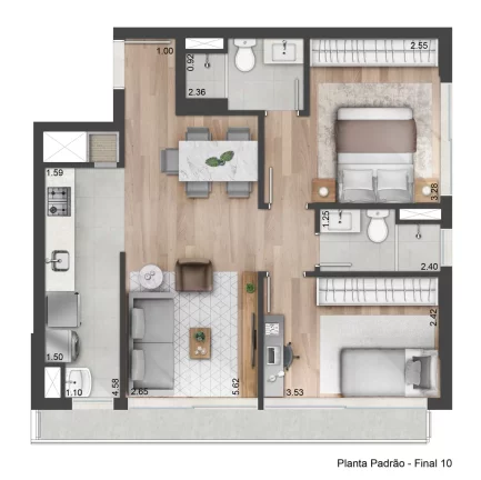 Imagem Apartamento à venda no bairro Praia de Belas - Porto Alegre/RS