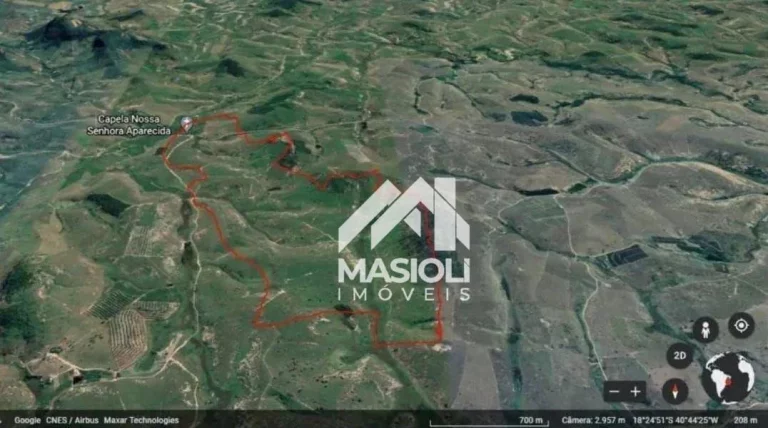 Imagem Terreno à venda, 4150000 m² por R$ 28.000.000,00 - Zona Rural - Ecoporanga/ES