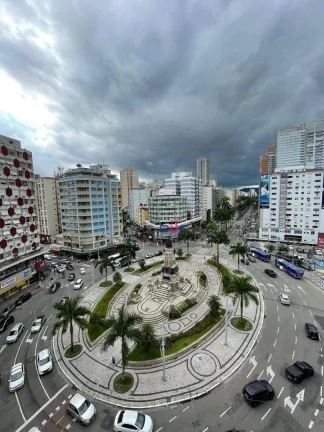 Imagem Apartamento Icônico com 2 suítes à venda, 168 m² por R$ 742.000 - Gonzaga - Santos/SP