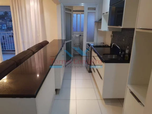 Imagem Apartamento Semi Mobiliado com 3 quartos, 77m² + 1 vaga - Time Vila Sônia