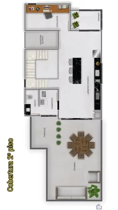 Imagem Apartamento Alto Padrão à Venda - 115 m², 3 Quartos e Suíte | 3º Andar - Jardim Centro