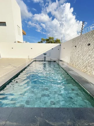 Imagem Casa à venda no Cond. Eco Spa 4 quartos, todos suítes, Gourmet e piscina
