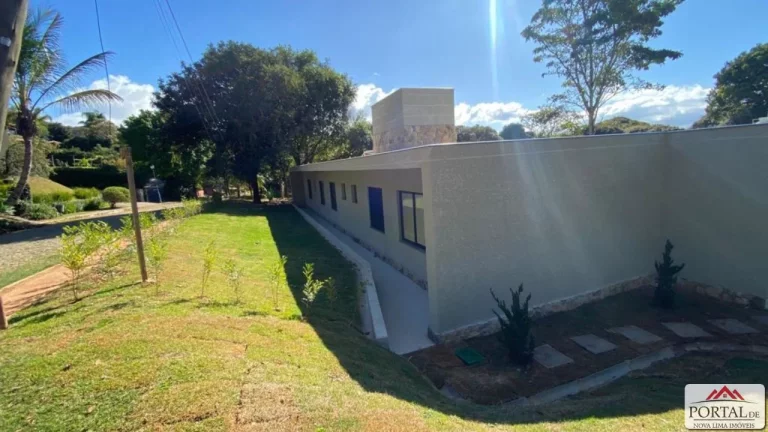 Imagem Casa Nova a venda em Nova Lima. Casa de 1 pavimento a venda no condomínio Veredas das Gerais