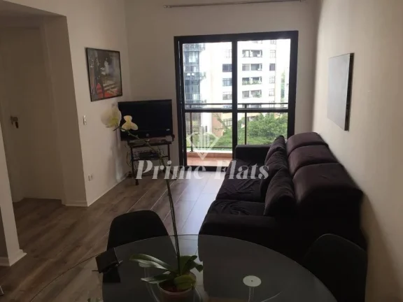 Imagem Flat disponível para locação no Contemporâneo Home e Service, com 45m², 1 dormitório e 1 vaga