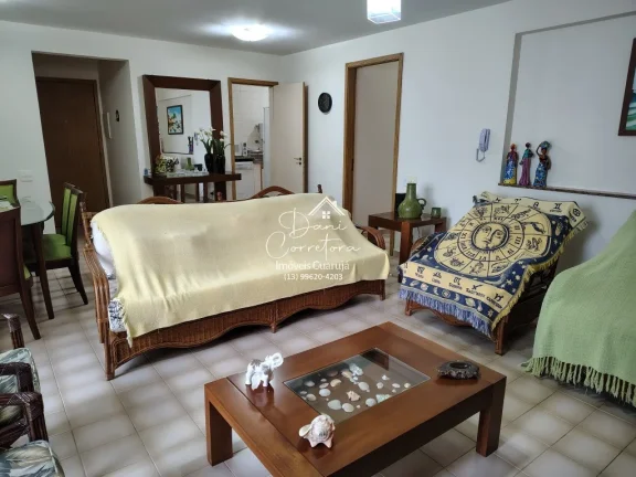 Imagem Imperdível apartamento à venda em Guarujá-SP, Pitangueiras: 3 quartos, 1 suíte, 2 salas, 3 banheiros, 105m². Venha conferir!