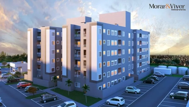 Imagem Apartamento para Venda em Curitiba, Novo Mundo, 2 dormitórios, 1 banheiro, 1 vaga