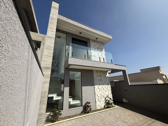Imagem Casa no Nova Jaguarí com 3 Suítes, Piscina e Hidro-massagem.