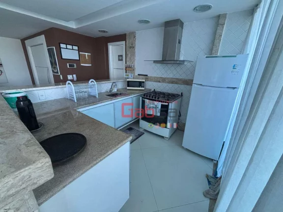 Imagem Cobertura com 4 dormitórios para alugar, 120 m² por R$ 8.000,01/mês - Braga - Cabo Frio/RJ
