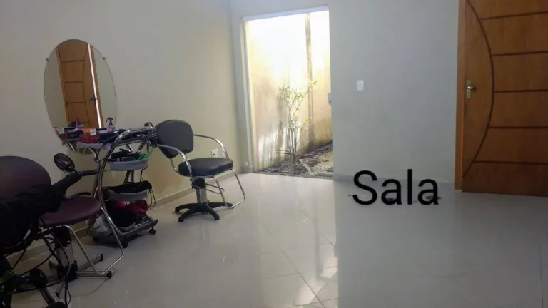 Imagem Sobrado maravilhoso com 146m ² 3 Dormitórios e 2 Vagas Estuda Permuta