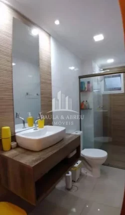 Imagem Apartamento Garden 53 + 30m² de Quintal, 2 Dormitórios, 1 Banheiro, 2 VAGAS, móveis planejados na cozinha, banheiro e Q. casal, Quintal coberto (retrátil), Baixo condomínio 170 no Vila Vitória, Mauá-SP