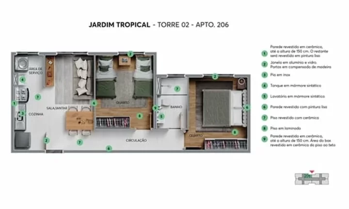 Imagem Jardim Tropical - Fase 2