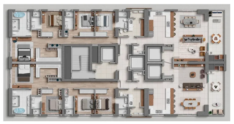 Imagem Apartamento 4 Dormitórios para venda em Balneário Camboriú - SC