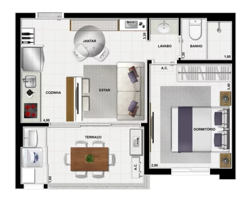 Imagem APARTAMENTO RESIDENCIAL em São Paulo - SP, Morumbi
