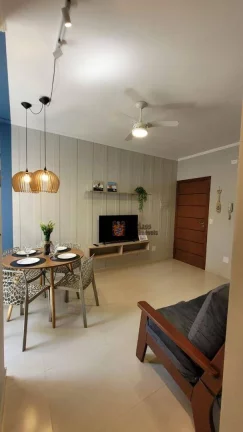 Imagem Apartamento com 2 dormitórios à venda, 50 m² por R$ 450.000 - Itaguá - Ubatuba/SP