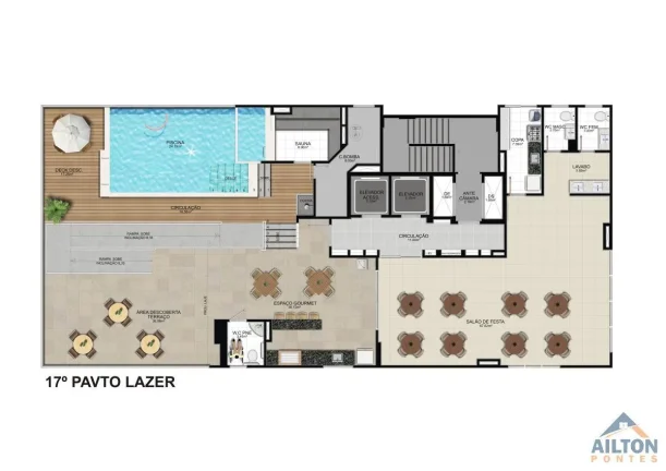 Imagem Lançamento Residencial Torre das Águas - Praia do Morro - Guarapari/ES