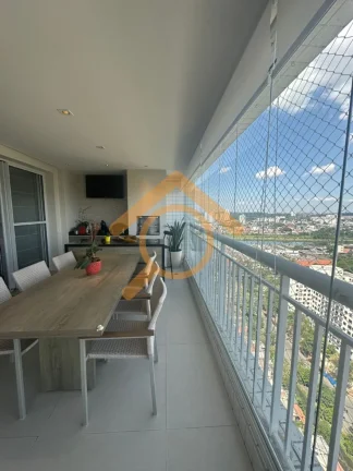 Imagem Apartamento de luxo em São Paulo-SP: 3 quartos, 3 suítes, 2 salas, 4 banheiros, 3 vagas de garagem - 136,00 m² - Condomínio Magic Resort.