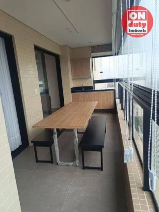 Imagem Apartamento mobiliado com 2 dormitórios à venda, 75 m² por R$ 1.250.000 - José Menino - Santos/SP