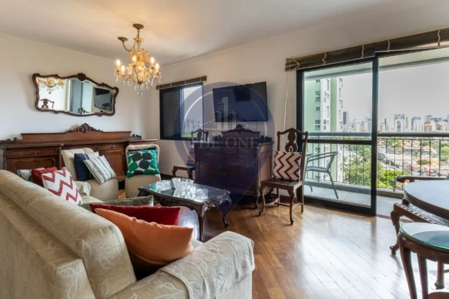 Imagem Apartamento à venda em Indianópolis, São Paulo-SP: 2 quartos, 2 suítes, 2 salas, 3 banheiros, 2 vagas, 95m². Venha conferir!